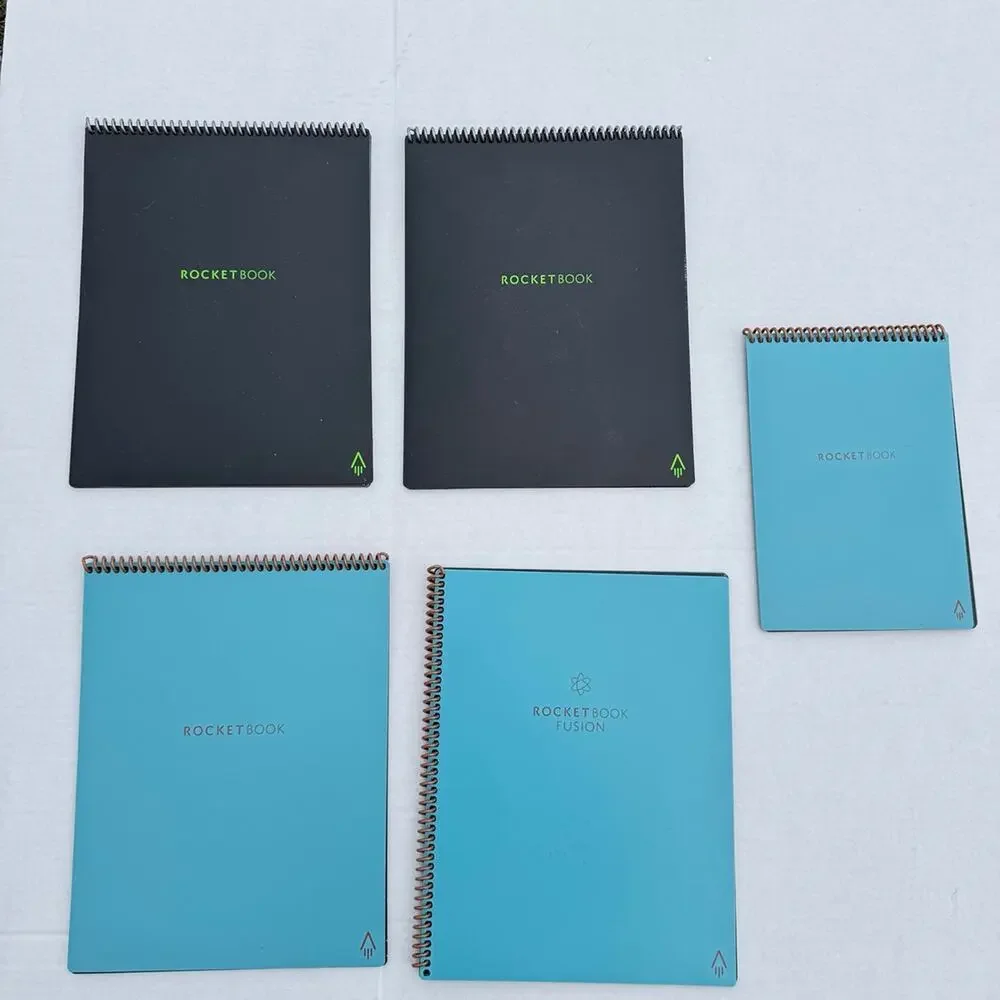 Rocketbook notebooks lot rocket book smart notebook reusable